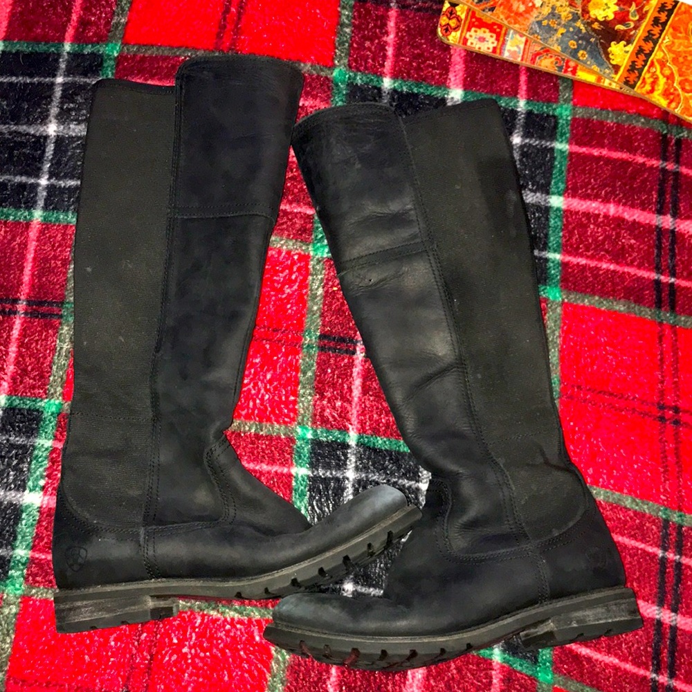 Black, size 5.5B Ariat, Sutton II waterproof boot